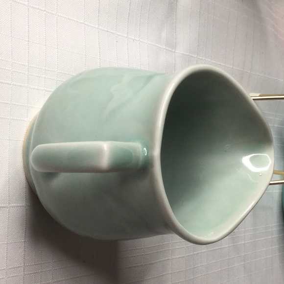 Celadon Koi fish print Imported fine porcelain Asian koi … - Picture 7 of 7